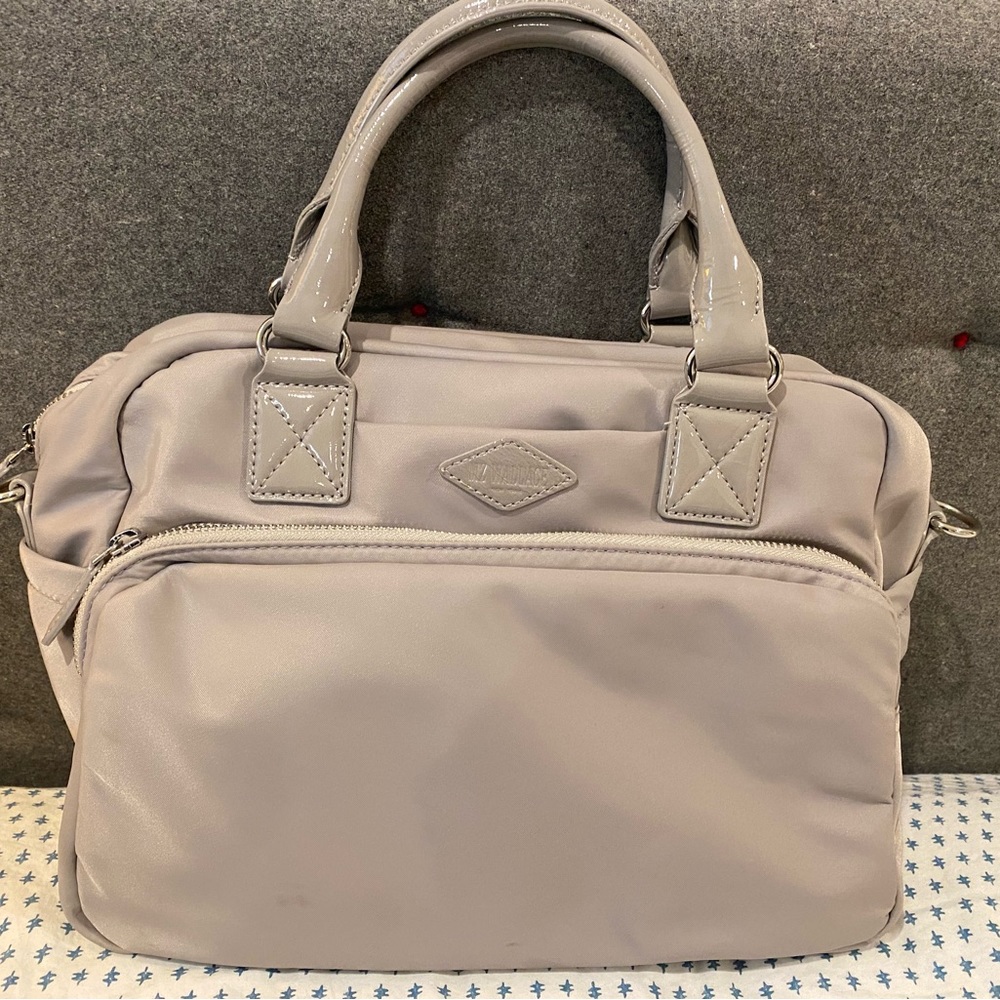 MZ Wallace Fog Gramercy satchel